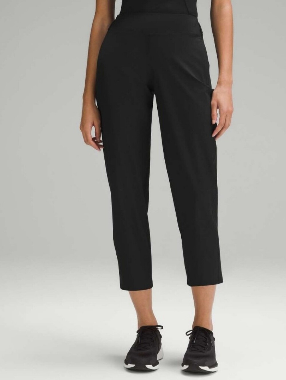 Lululemon Warpstreme Multi-Pocket Mid-Rise Golf Cropped Pant 24"Black 10 - Picture 3 of 16